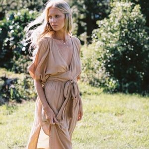 Hazel + Folk Melody Maxi- Toasted Peach